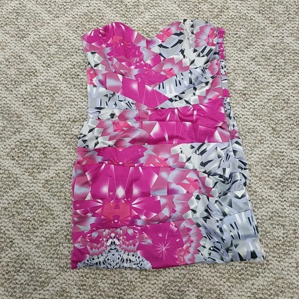 Strapless dress